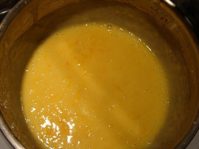 Торт &amp;quot;Медовый заварной&amp;quot; с цитрусовым курдом