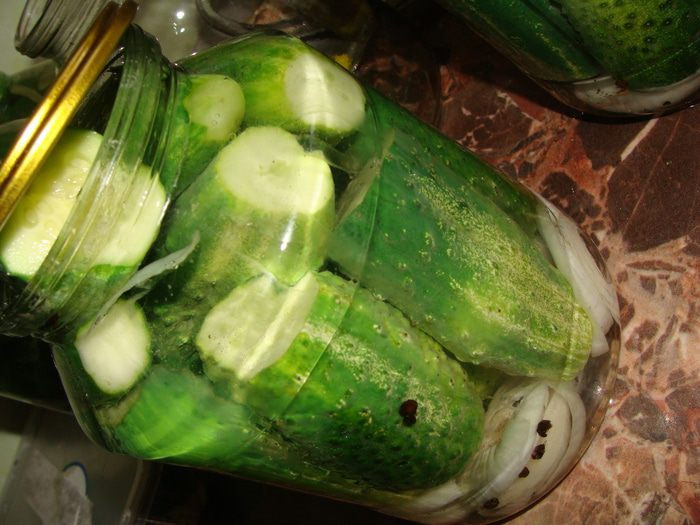 Огурчики хрустящие &amp;quot;Пальчики оближешь&amp;quot;