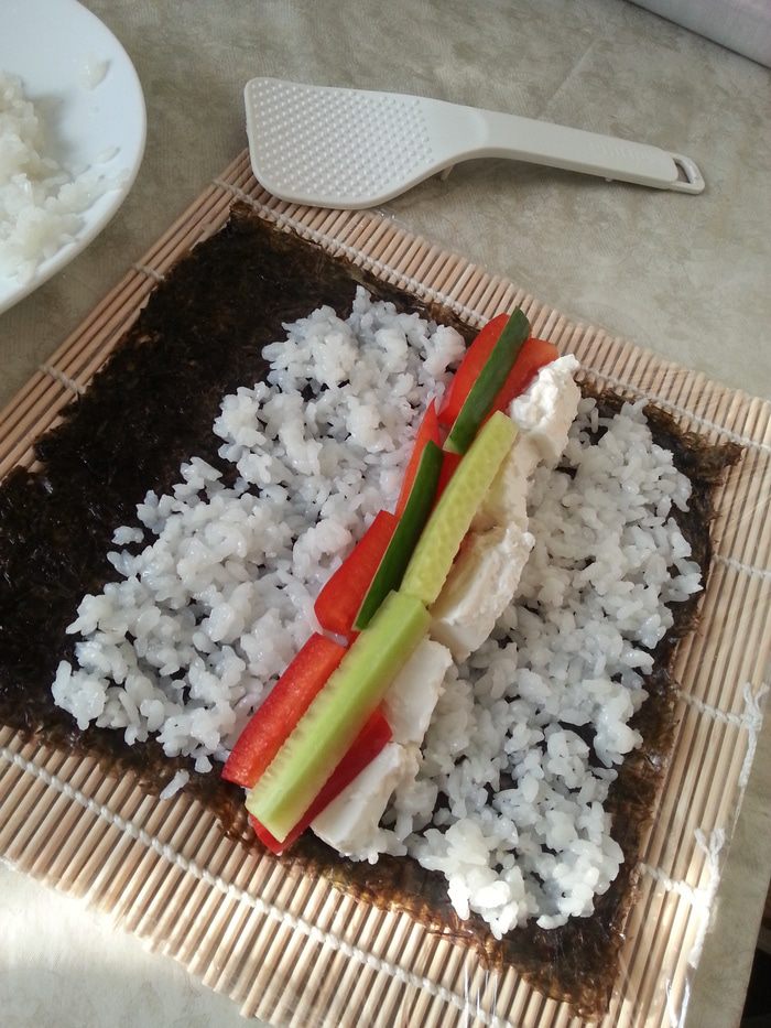 Роллы &amp;quot;Разбитое сердце самурая&amp;quot; + легкий способ варки риса