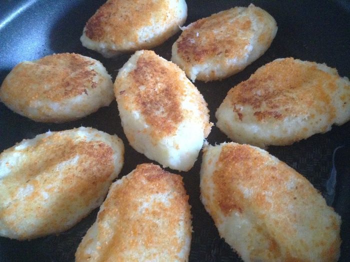 Котлеты картофельно-рыбные