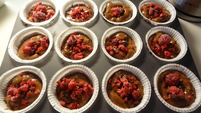 Шоколадные маффины &amp;quot;Паучки&amp;quot;