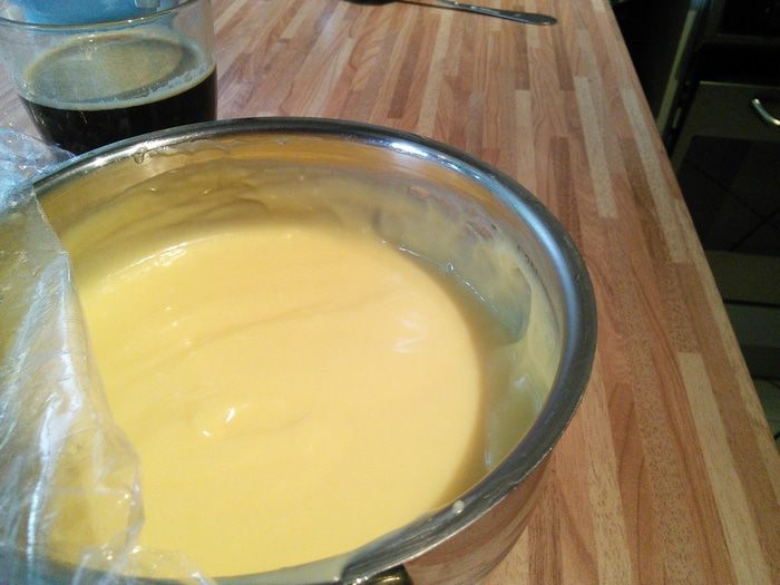 Миндальный слоеный торт