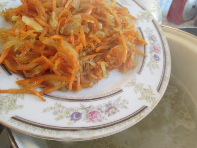 Куриный суп с морской капустой