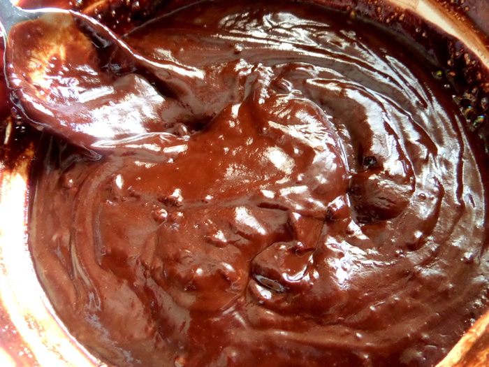 Чизкейк с шоколадом и домашним маскарпоне