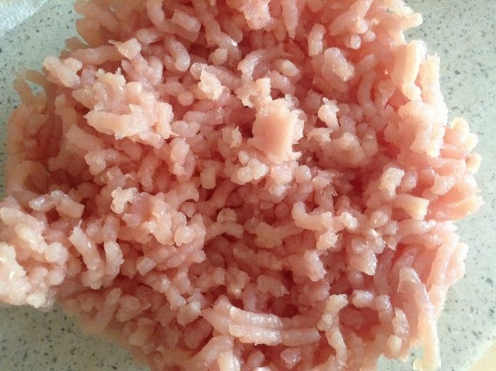 Котлеты из индейки и кабачка