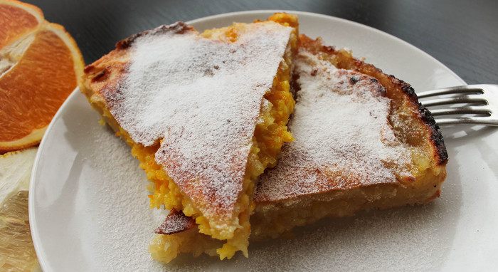 Лимонно-апельсиновый пирог