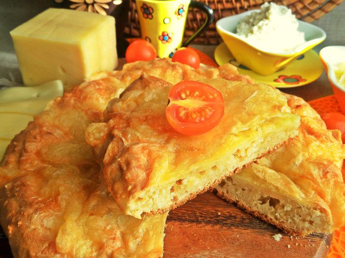 Сырная лепешка