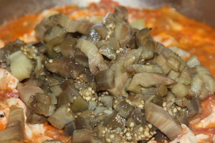 Мясо с баклажанами на ужин