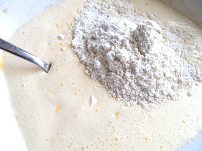 Бананово-шоколадный кекс