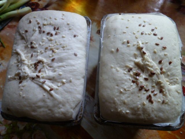 Бездрожжевой постный хлеб