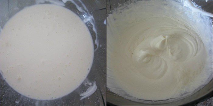 Шоколадный семифредо с мятным соусом