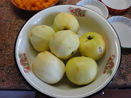 Тыквенно-яблочный десерт