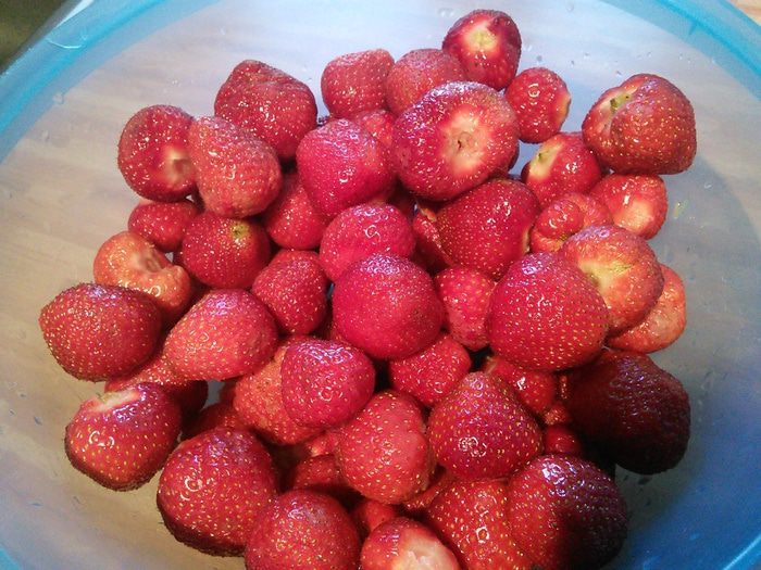 Клубнично-ревеневый мармелад