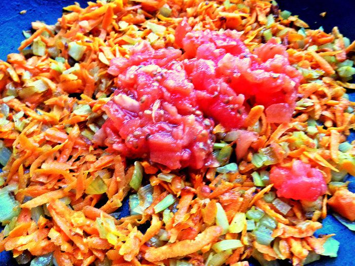 Фрикадельки в моркови