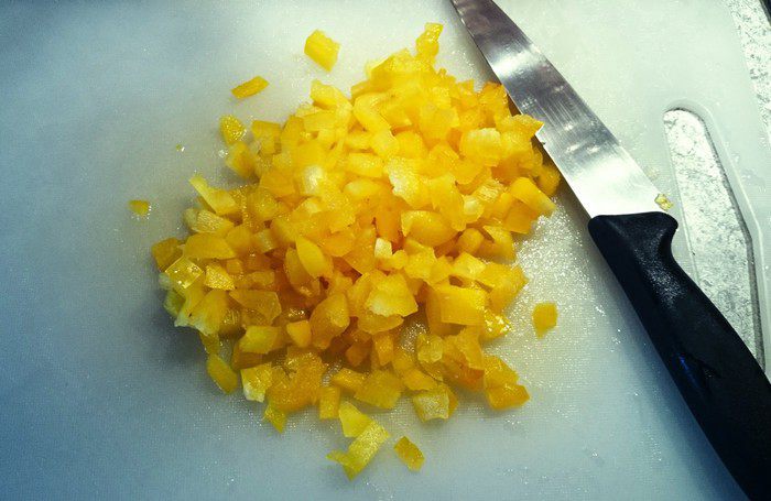 Кабачок с фасолью и томатами (постное блюдо)