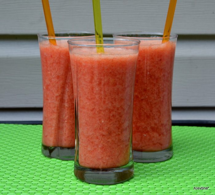 Апельсиново-малиновый лимонад