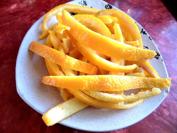 Апельсиновые корочки в шоколаде