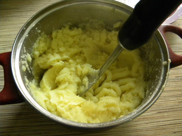 Запеканка Пармантье с курицей