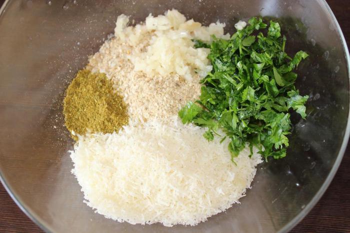 Баклажановые тефтели