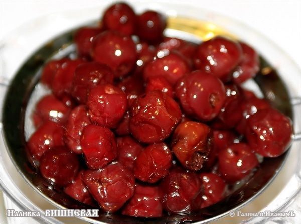 Вишневая наливка