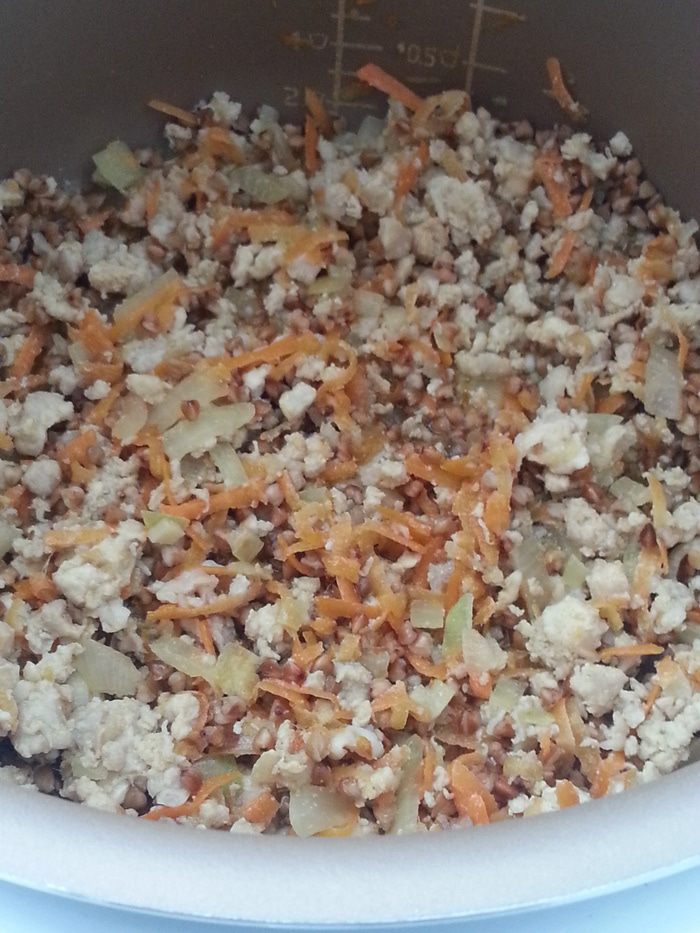 Гречка с мясом по мотивам рецептов Ю.Высоцкой