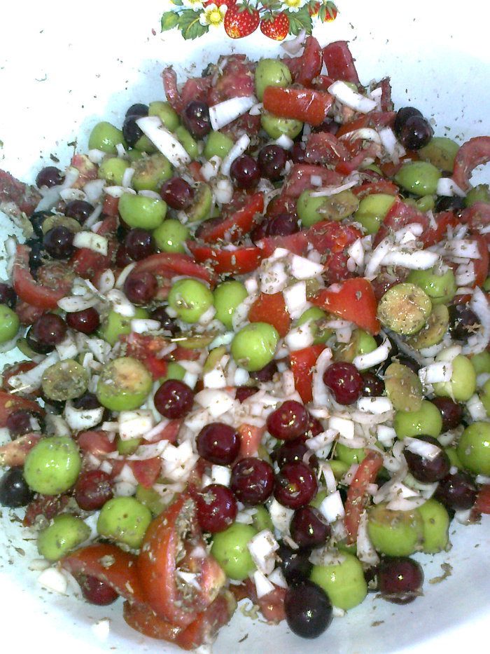 Долма из копчёной рыбы