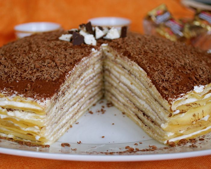 Блинный тирамису