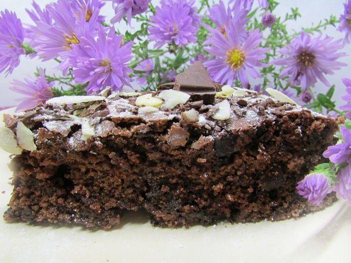 Шоколадный пирог со свеклой