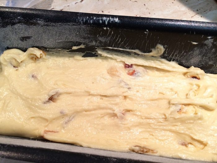 Кекс с цукатами