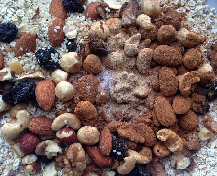 Яблочная гранола