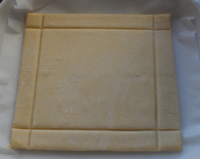 Тарт с инжиром и сыром бри