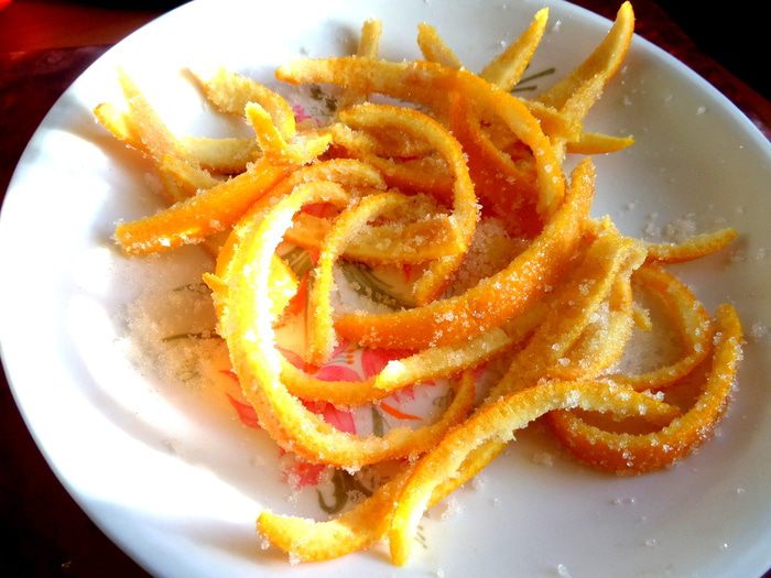 Апельсиновые корочки в шоколаде