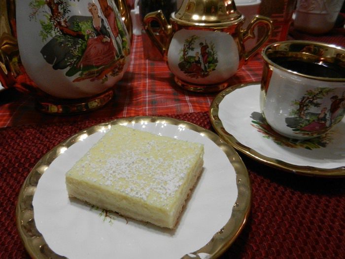 Лимонные кусочки (Lemon Bars)