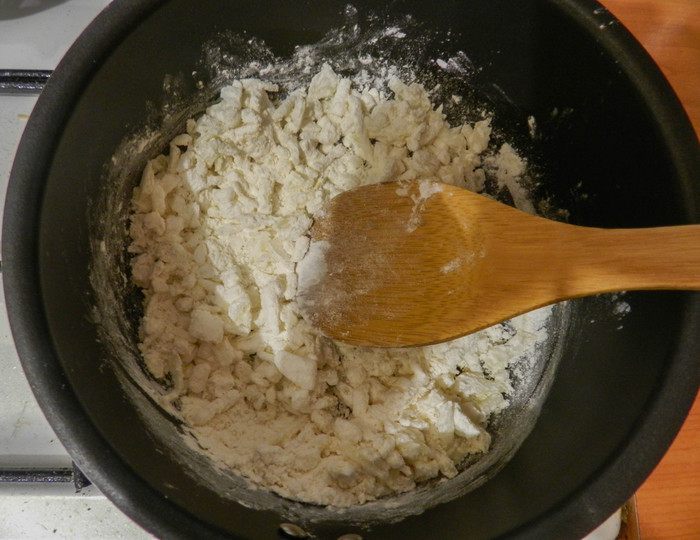 Сливочный соус с ветчиной