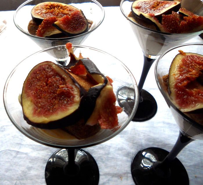 Тирамису с инжиром