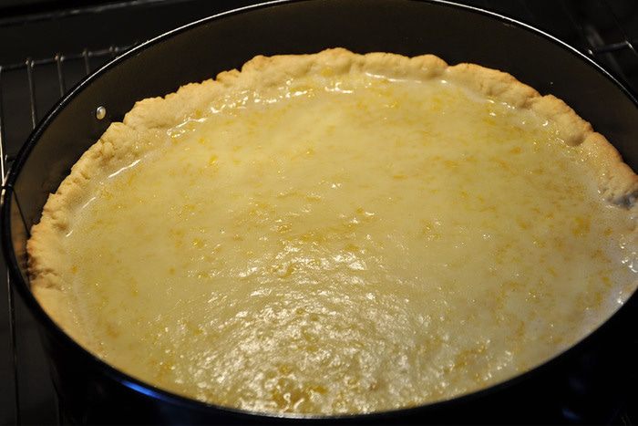 Лимонный тарт