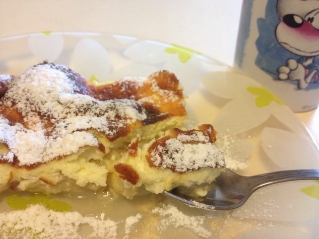 Бананы с творогом