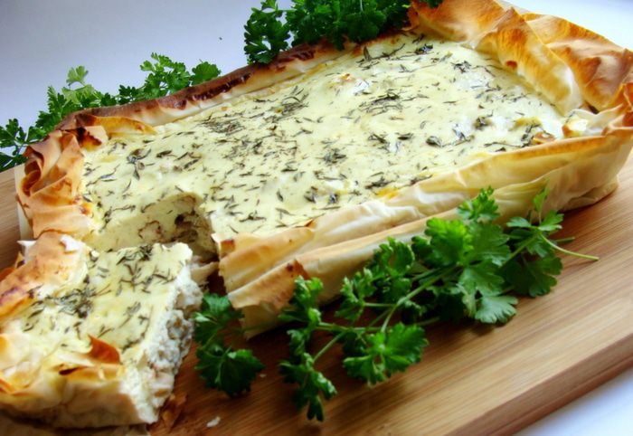 Пирог с курицей и рикоттой &amp;quot;Нежнее нежного&amp;quot;