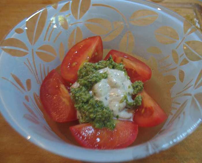 Томатный тирамису