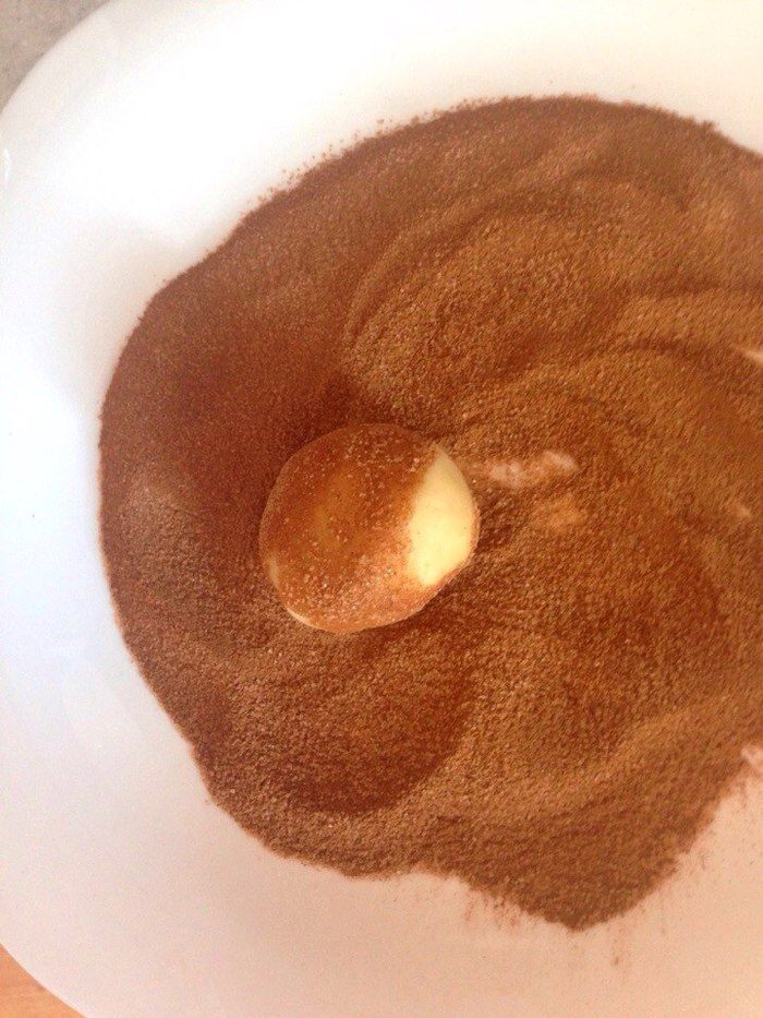 Рассыпчатое печенье с корицей