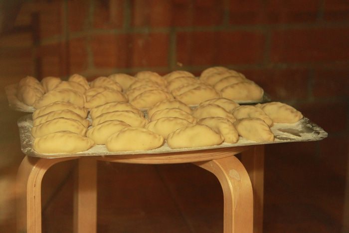 Вареники с картофелем и грибами