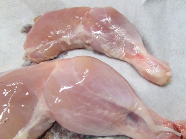 Куриные окорочка в кефире