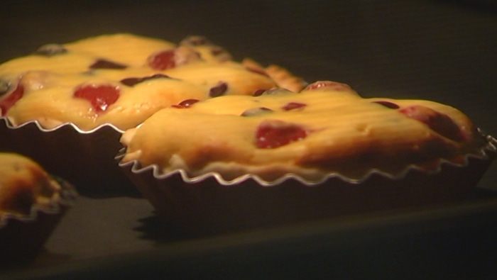 Ягодные тарталетки с рикоттой 