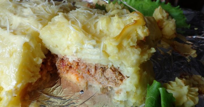 Картофельная запеканка &amp;quot; Бедный Фунтик...&amp;quot;