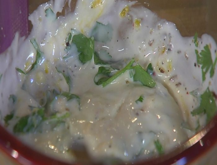 Овощи-гриль с кускусом 