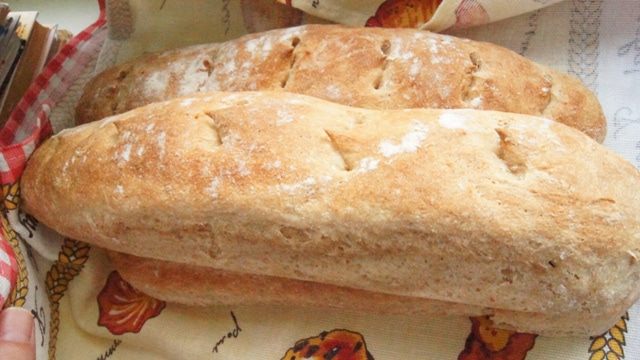 Цельнозерновые батоны на пиве