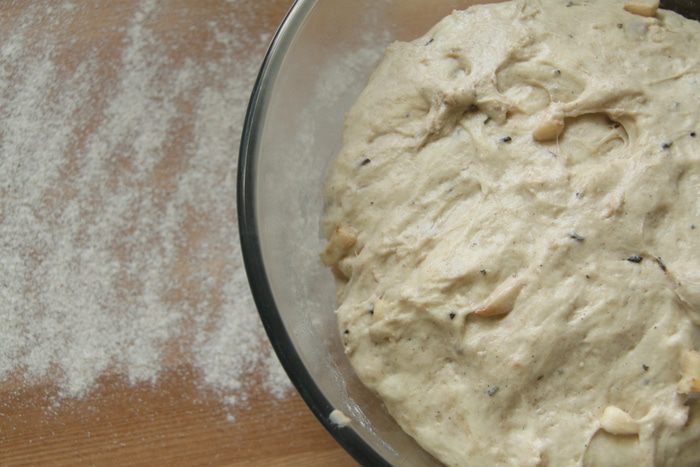 Яблочный хлеб с розмарином