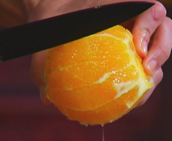 Ореховый пирог с апельсиновым сиропом