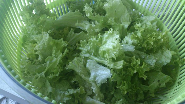 Салат с йогуртовым соусом