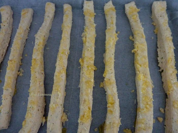 Быстрые чесночные палочки